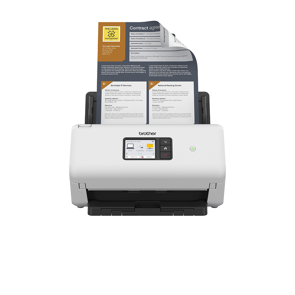 ADS-4500W Desktop document scanner